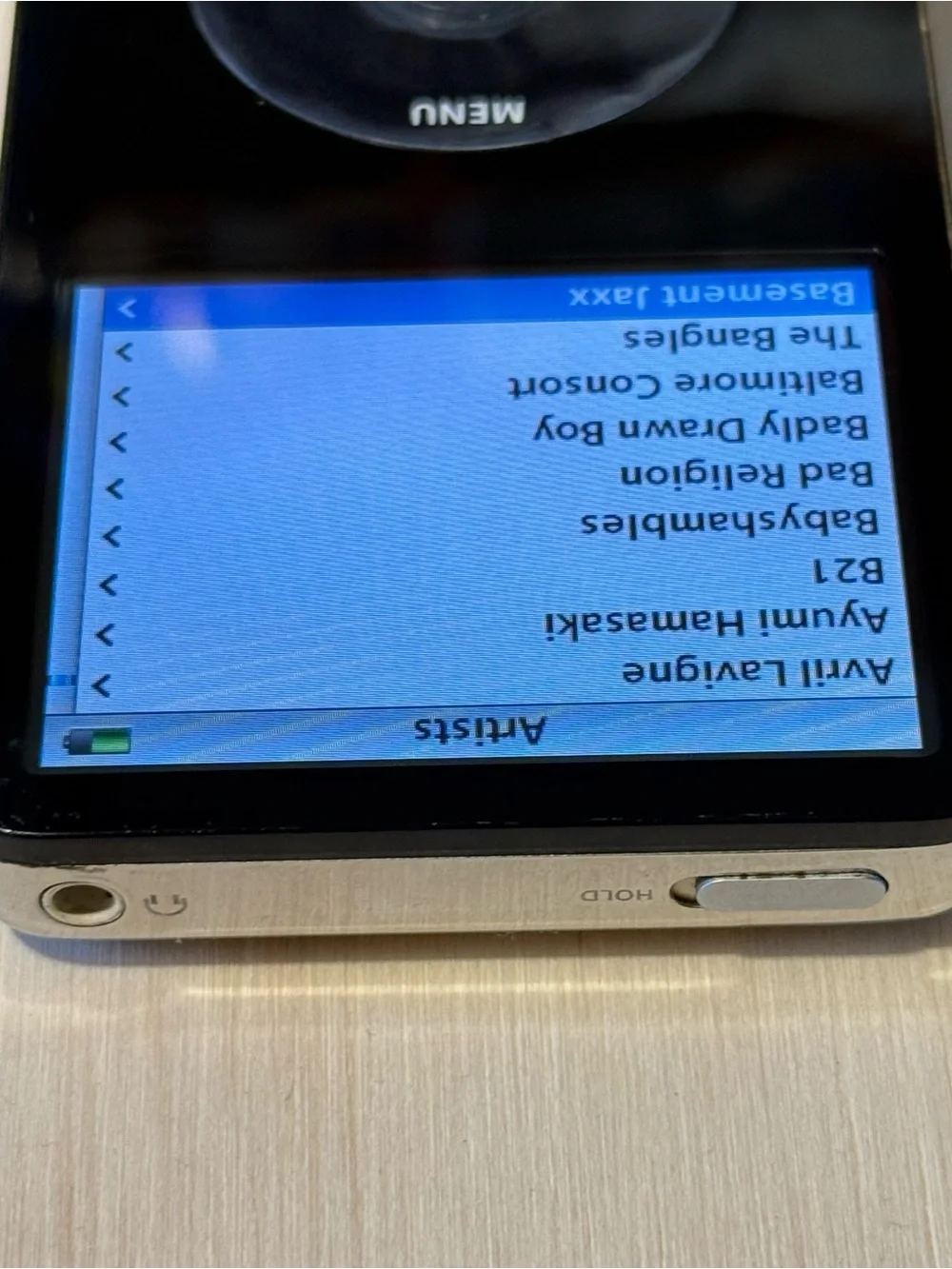 iPod Model:A1136 5thGen 60GB Blk“BROKEN”Hard Drive/Battery Issues Read Info Blw!